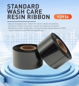 YD936 standard wash care ribbon