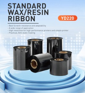 YD220 Standard Wax / Resin Ribbon